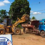 Prefeitura intensifica ações no Jorge Lavocat e retira cerca de 250 toneladas de lixo e entulho